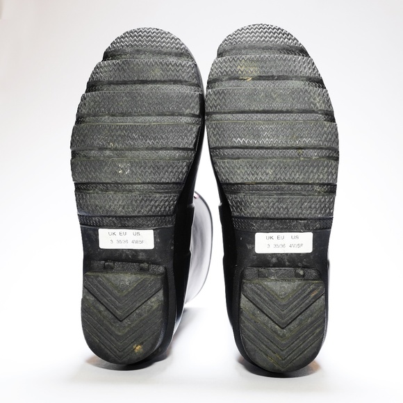 Hunter Rain Boots & Hunter Fleece Socks Size 35/36 - Picture 8 of 10